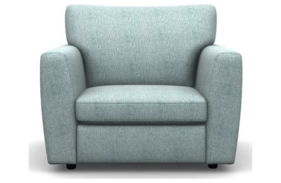 Heart of House Lucas Fabric Chair - Blue